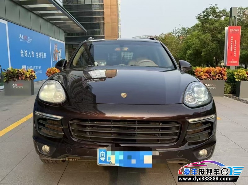 17年保时捷卡宴轿车抵押车出售
