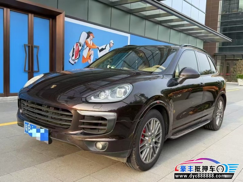 17年保时捷卡宴轿车抵押车出售