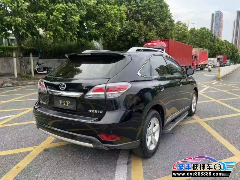 14年雷克萨斯RX轿车抵押车出售