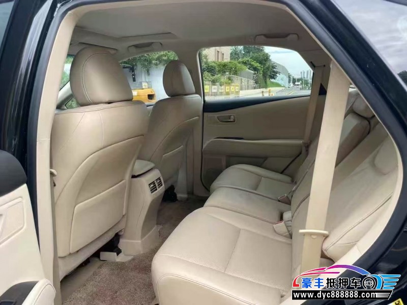 14年雷克萨斯RX轿车抵押车出售