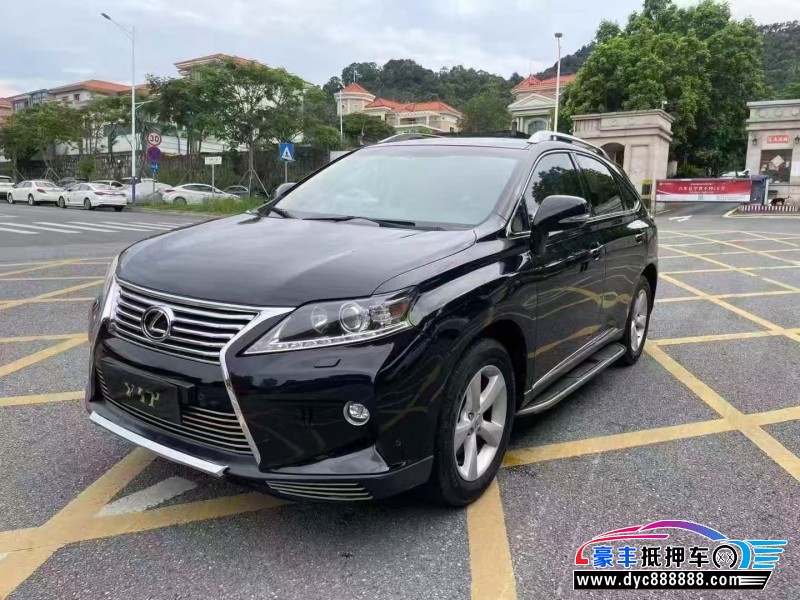 14年雷克萨斯RX轿车抵押车出售