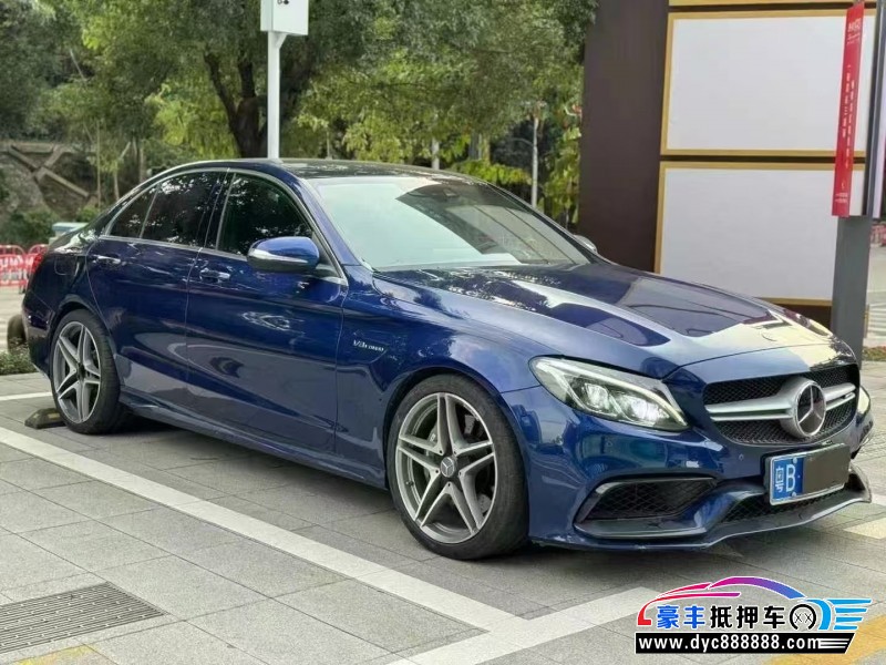 17年奔驰C级AMG轿车抵押车出售