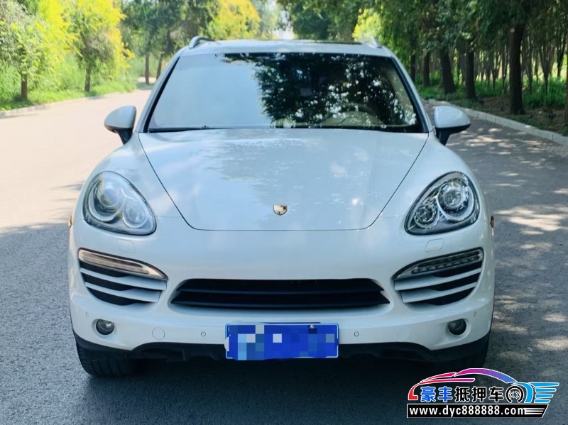 14年保时捷卡宴轿车抵押车出售