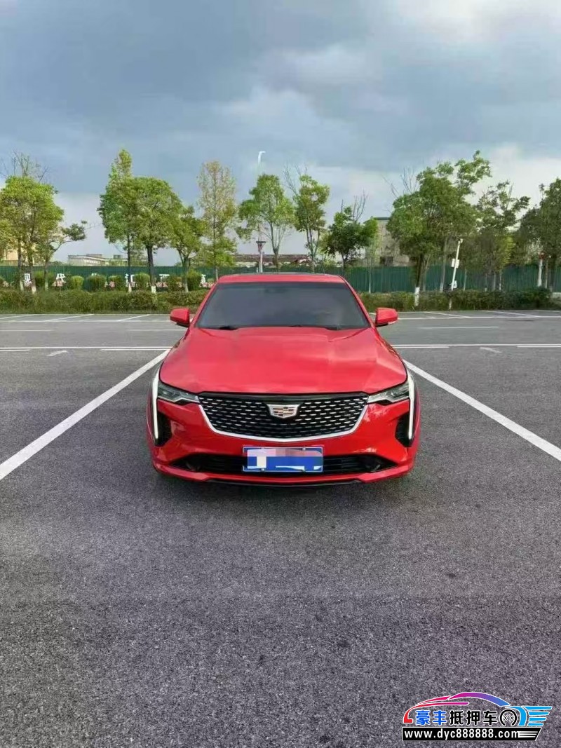 22年凯迪拉克CT4轿车抵押车出售