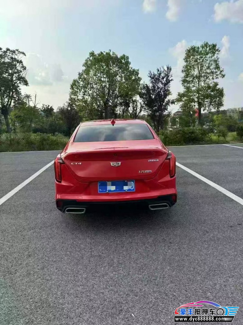 22年凯迪拉克CT4轿车抵押车出售