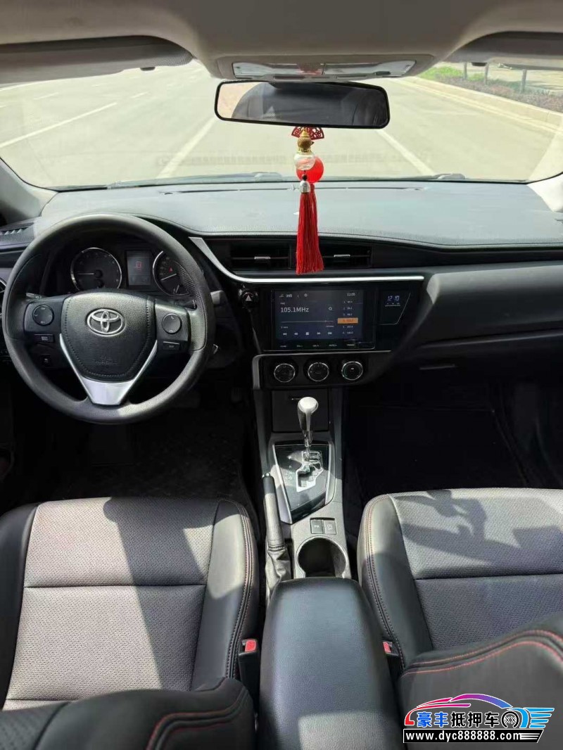 18年丰田卡罗拉轿车抵押车出售