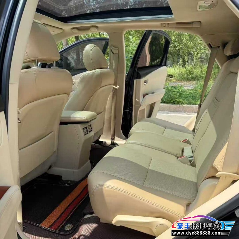 11年雷克萨斯RX轿车抵押车出售