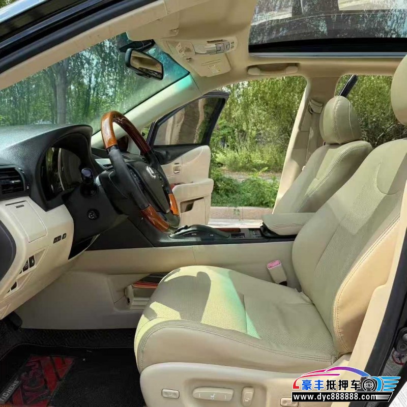 11年雷克萨斯RX轿车抵押车出售