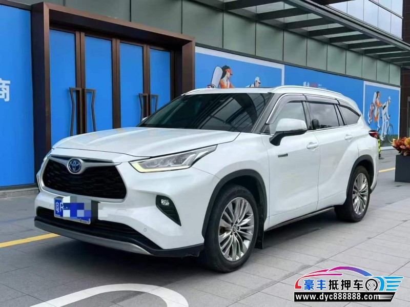 22年丰田汉兰达轿车抵押车出售