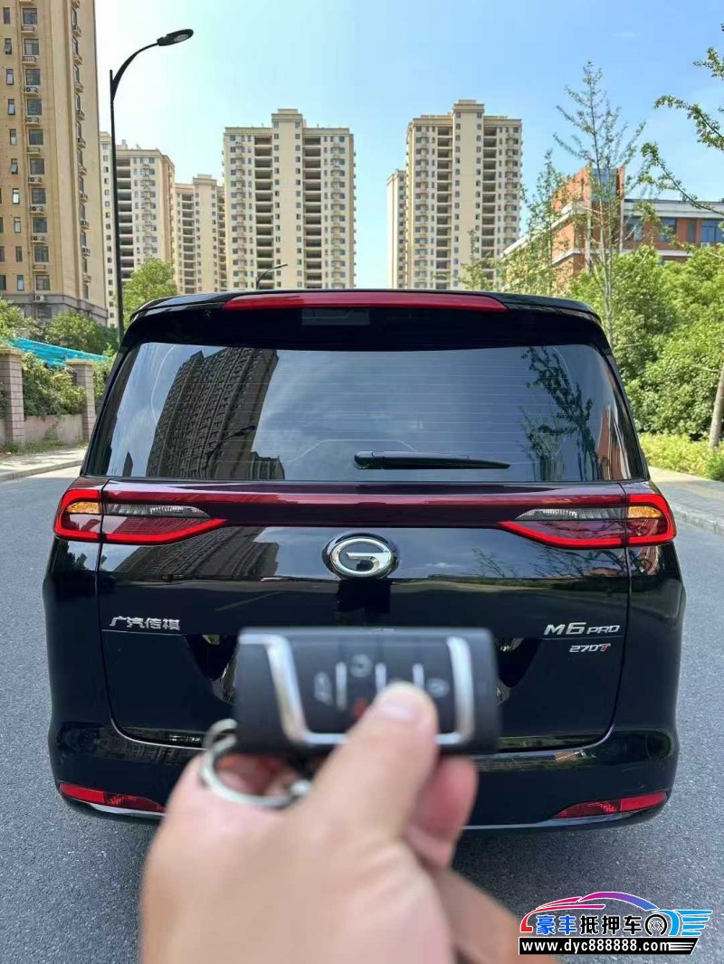 24年传祺m6轿车抵押车出售