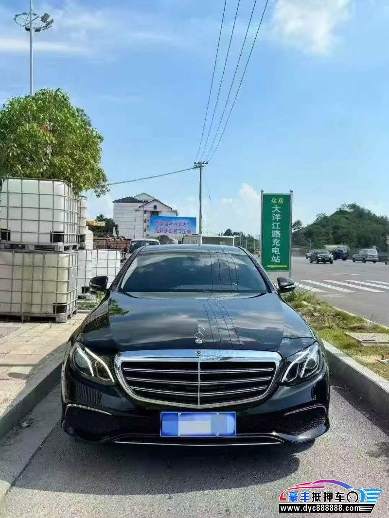 20年奔驰E轿车抵押车出售