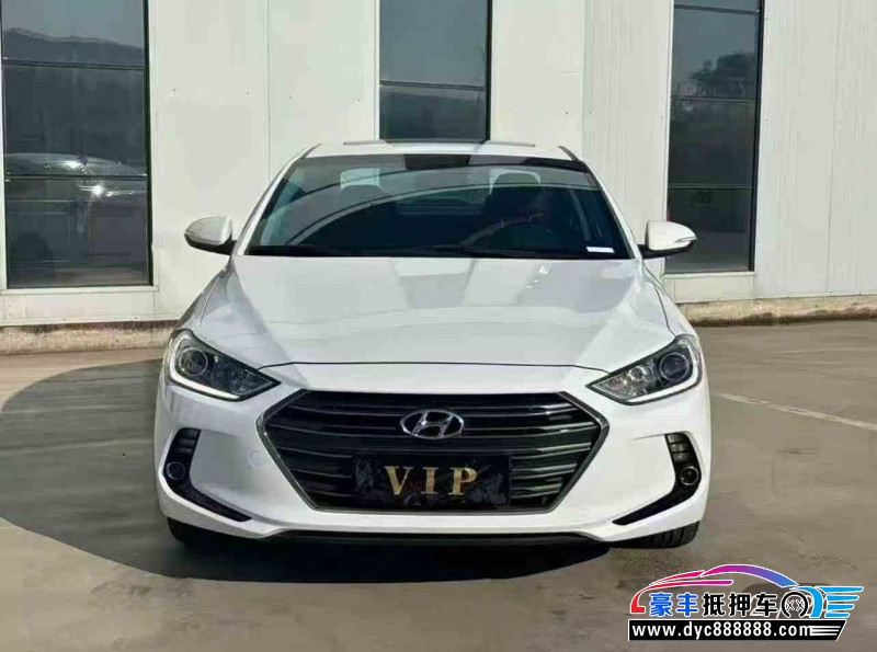 18年现代领动轿车抵押车出售