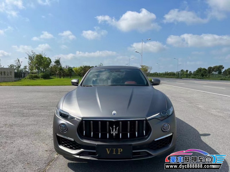 22年玛莎拉蒂莱万特轿车抵押车出售