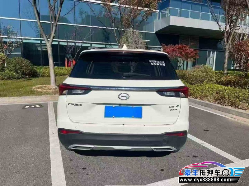 21年传祺GS4轿车抵押车出售