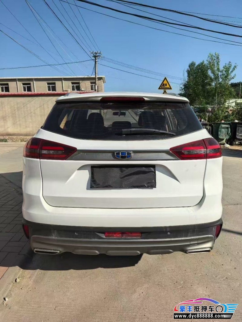 19年吉利博越轿车抵押车出售