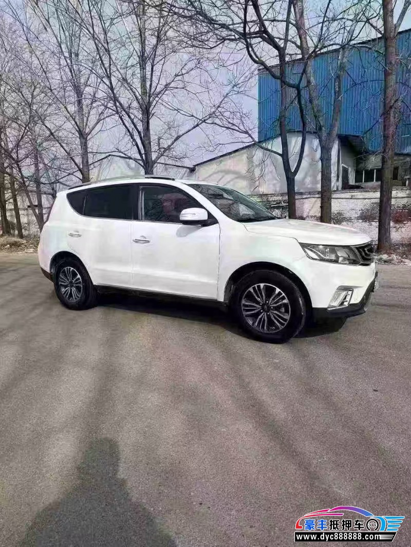 18年吉利远景X6轿车抵押车出售