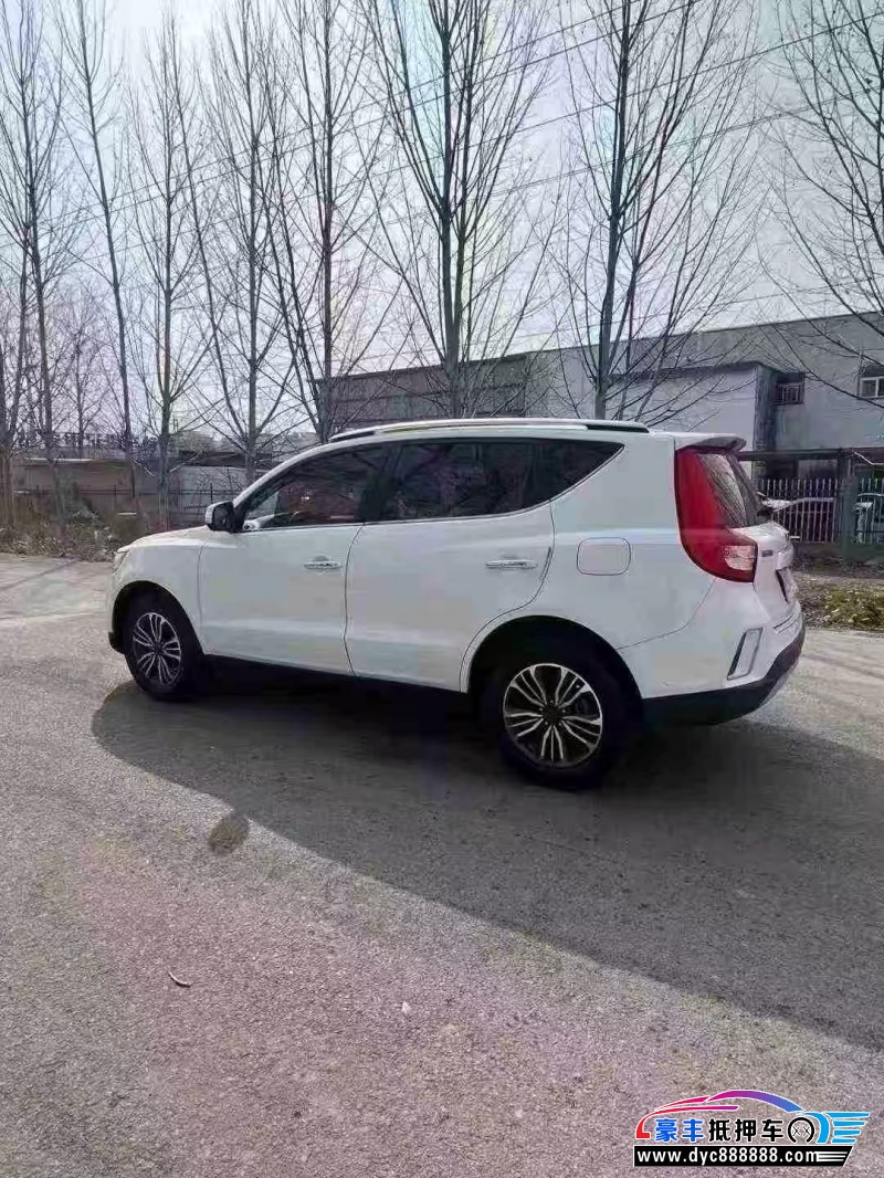 18年吉利远景X6轿车抵押车出售