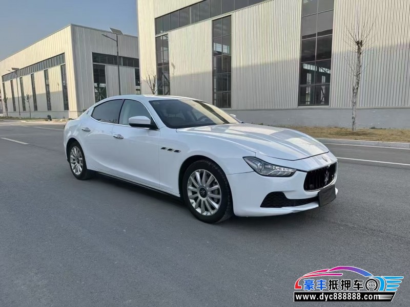 17年玛莎拉蒂Ghibli轿车抵押车出售