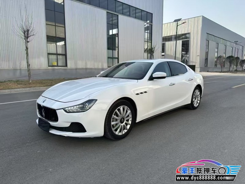 17年玛莎拉蒂Ghibli轿车抵押车出售