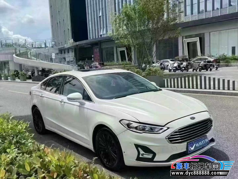19年福特蒙迪欧轿车抵押车出售
