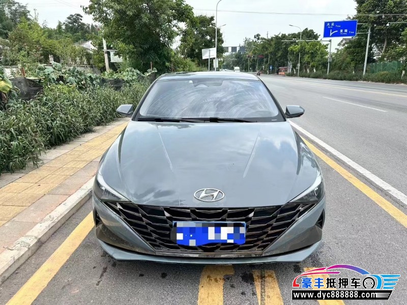 22年现代伊兰特轿车抵押车出售