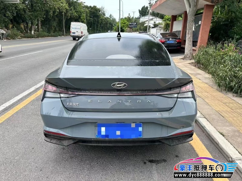 22年现代伊兰特轿车抵押车出售