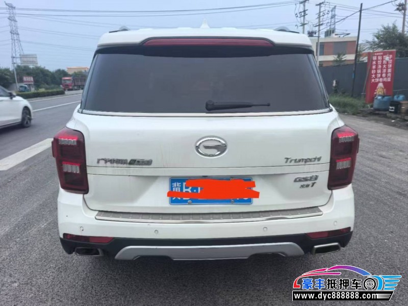 18年传祺GS8轿车抵押车出售