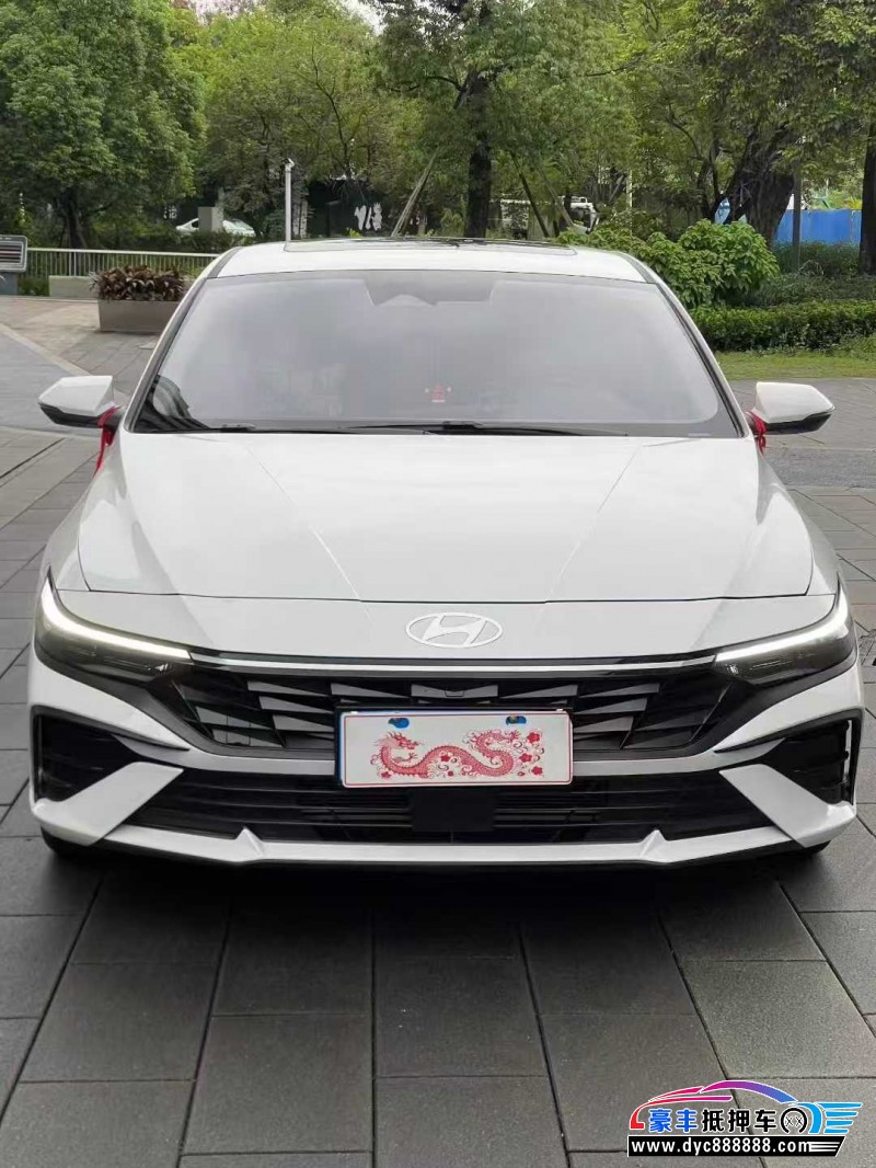 24年现代伊兰特轿车抵押车出售