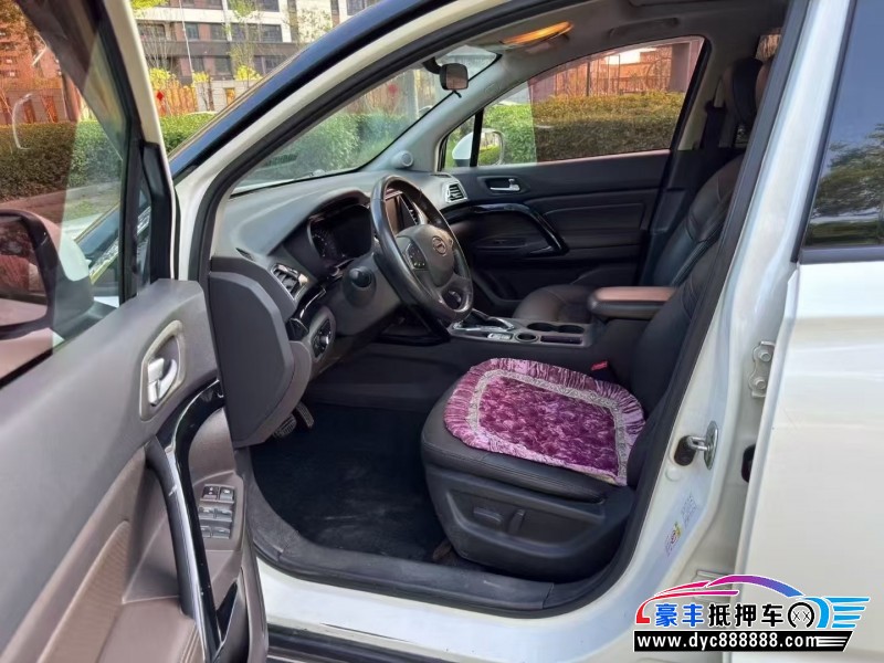 17年传祺GS4轿车抵押车出售