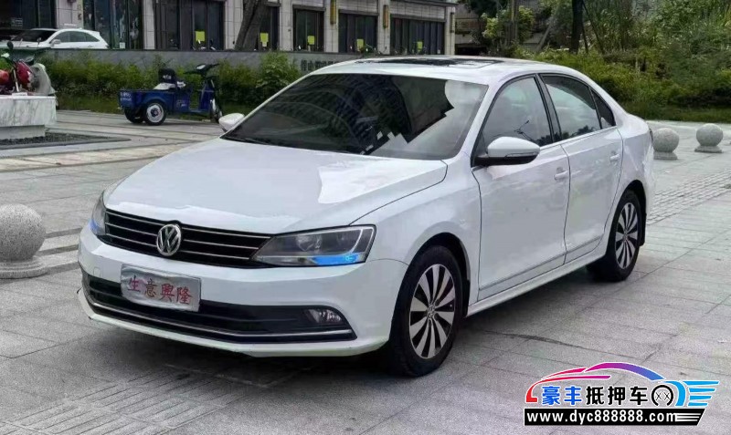 19年大众速腾轿车抵押车出售