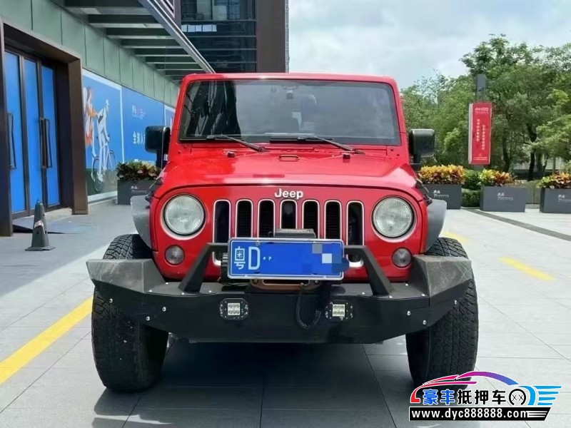 15年Jeep牧马人轿车抵押车出售