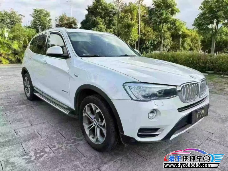 16年宝马X3SUV抵押车出售