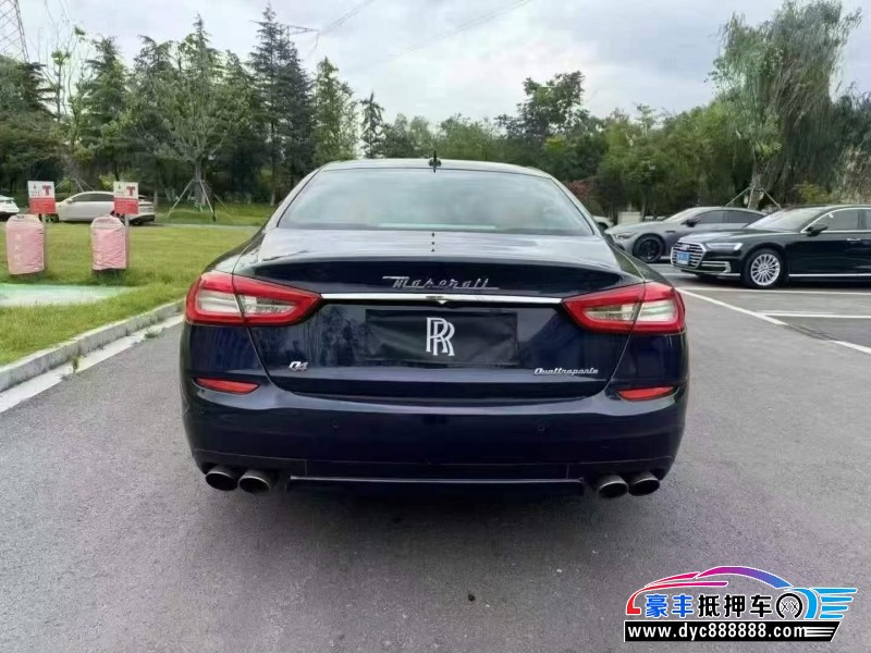 17年玛莎拉蒂总裁轿车抵押车出售