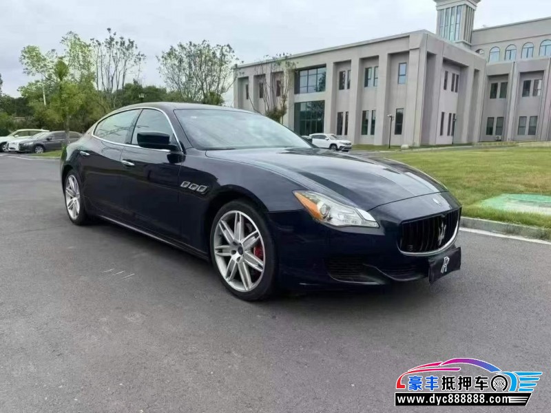 17年玛莎拉蒂总裁轿车抵押车出售
