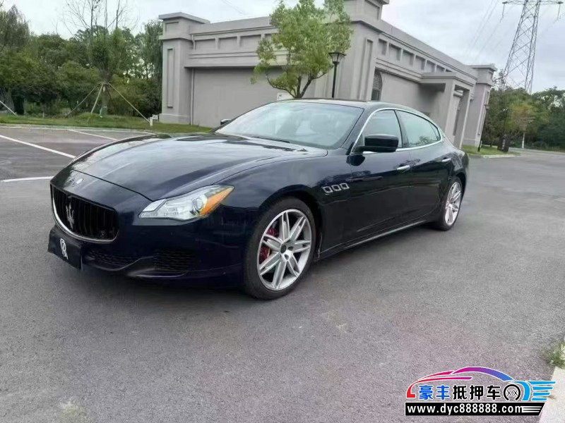 17年玛莎拉蒂总裁轿车抵押车出售