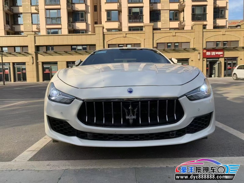 19年玛莎拉蒂Ghibli轿车抵押车出售