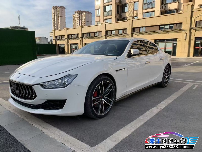 19年玛莎拉蒂Ghibli轿车抵押车出售