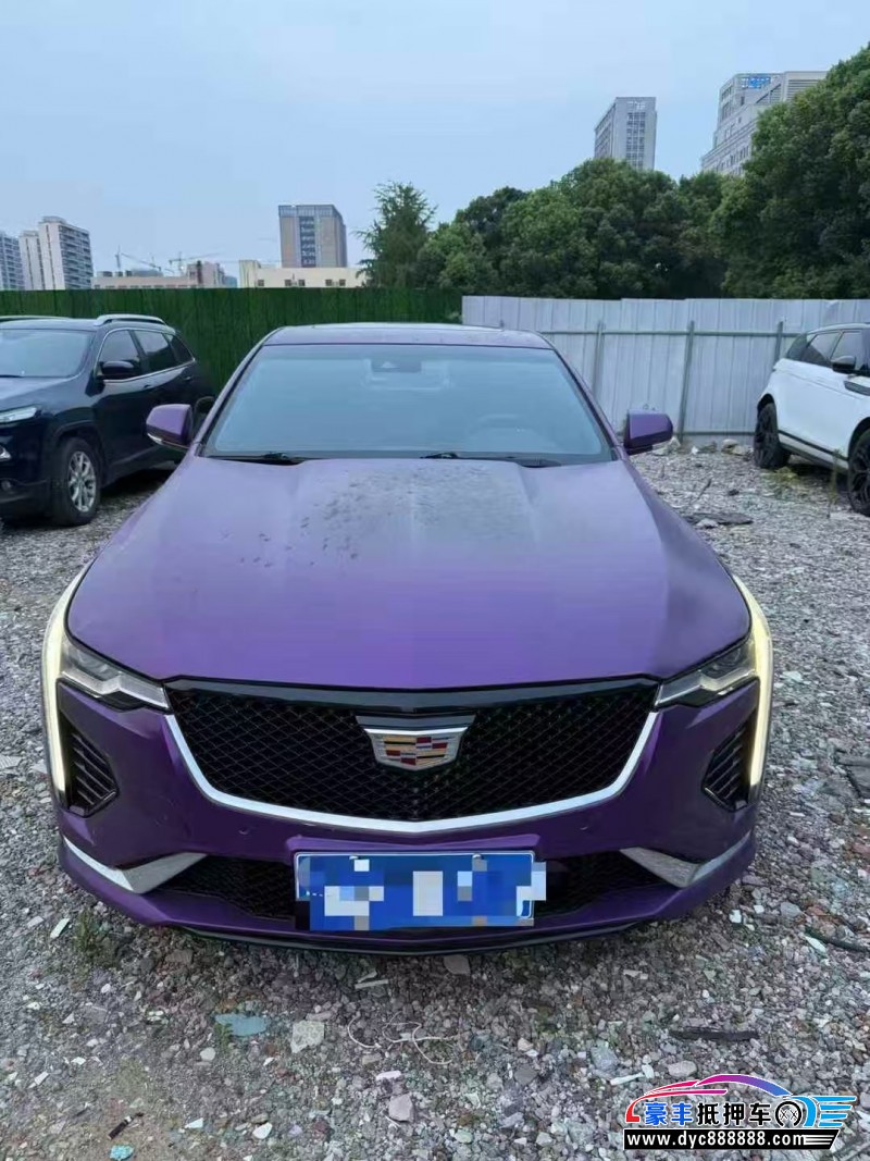 22年凯迪拉克CT4轿车抵押车出售