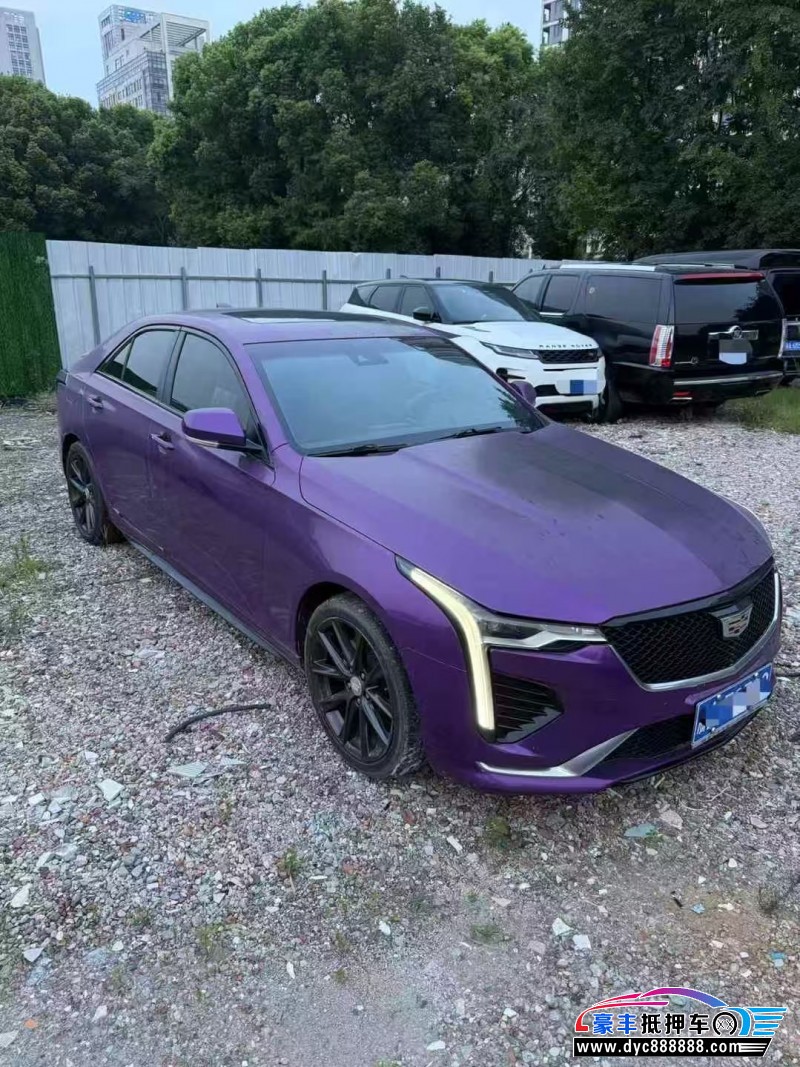 22年凯迪拉克CT4轿车抵押车出售