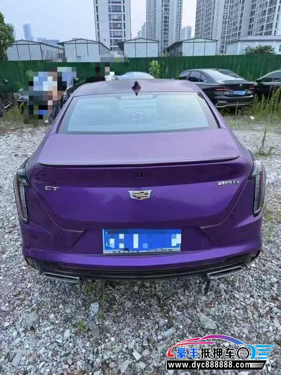 22年凯迪拉克CT4轿车抵押车出售