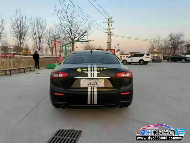 14年玛莎拉蒂Ghibli轿车抵押车出售