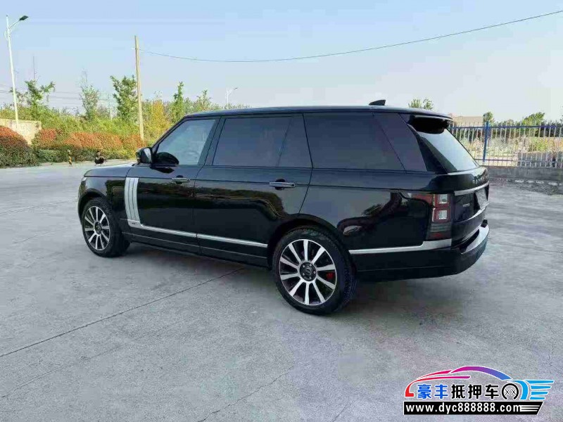 18年路虎揽胜行政轿车抵押车出售