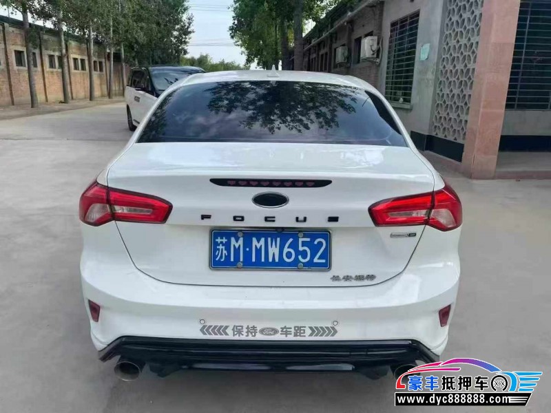 21年福特福克斯轿车抵押车出售
