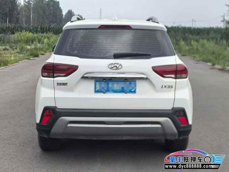 18年现代ix35轿车抵押车出售