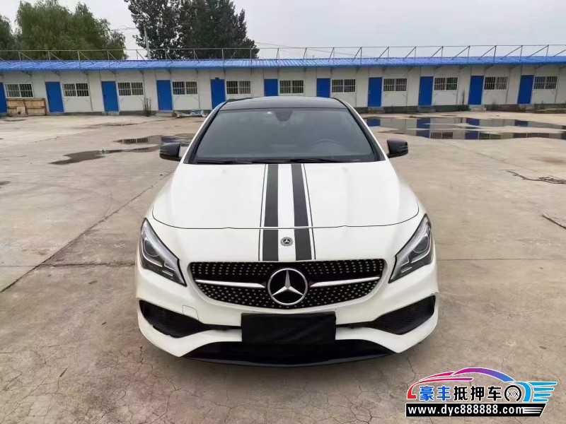 17年奔驰CLA轿车抵押车出售