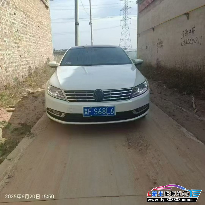 16年大众CC轿车抵押车出售