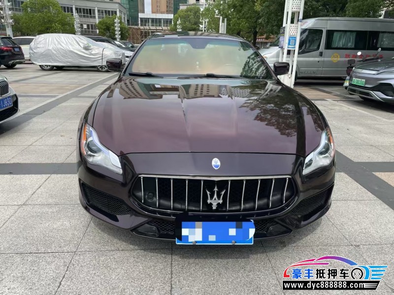 13年玛莎拉蒂总裁轿车抵押车出售