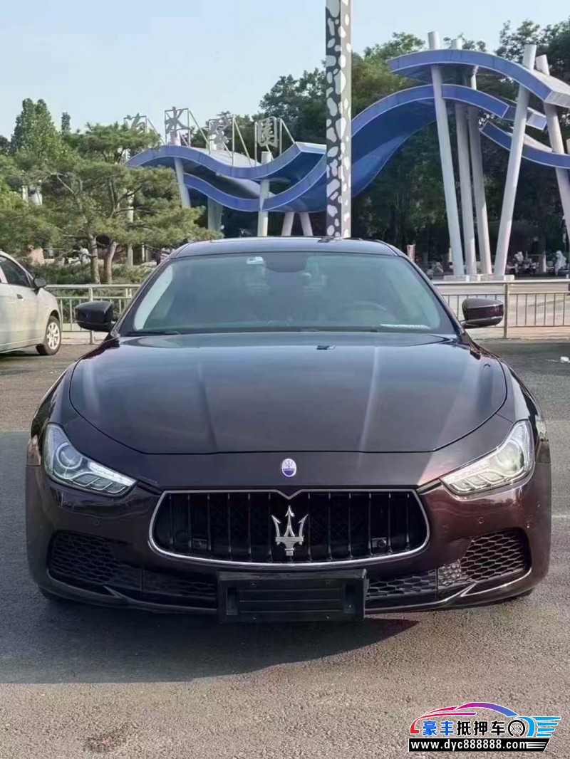 18年玛莎拉蒂Ghibli轿车抵押车出售