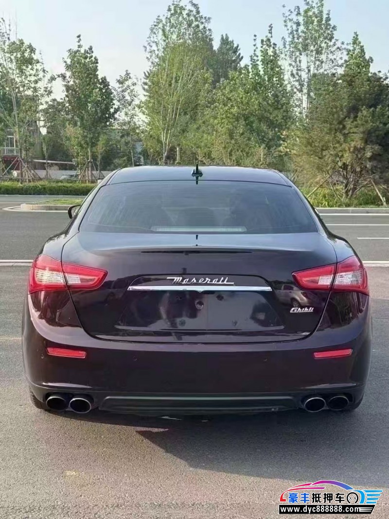 18年玛莎拉蒂Ghibli轿车抵押车出售