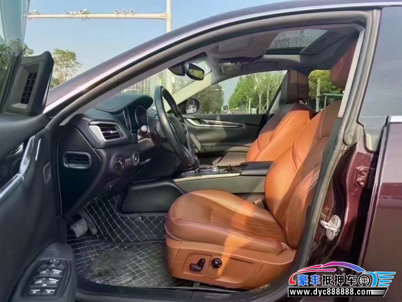 18年玛莎拉蒂Ghibli轿车抵押车出售